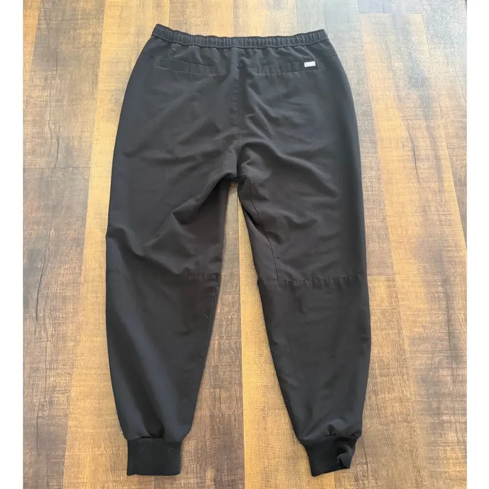 Figs Black Tansen Jogger Scrub Pants Size XXL